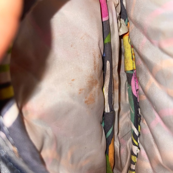 Vera Bradley *Clare Jazzy Blooms* Pattern Set of 8 (Multi-Colored) - Picture 4 of 16